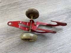 Marx Sickle Mower, Disc, 2 Figures & 2 Bottom Plow, Tether, Slik 3 Bottom Plow