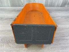 2 ScotchOLass Hydraulic Dump Trailers, Structo, 1 Missing Parts