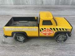 Caterpillar 785 Dump Truck, Tonka 24 Hr Service Truck, Buddy L B&L Construction Company Truck