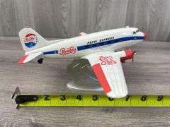 Pepsi-Cola Airplane & Wrangler Wranch Helicopter-Ertl, Missing Blades