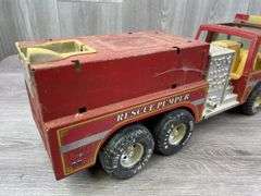 2 Nylint Fire Dept. Rescue Pumpers, Nylint, Missing Parts