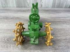 John Deere OP Cast Iron Tractors, 1/16