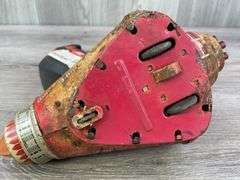 Tin Litho Friendship 7 Friction Space Capsule, SH, Made In Japan, Missing Side Glass