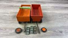 Allis-Chalmers & McCormick-Deering-Product Miniatures Wagons, 1/16