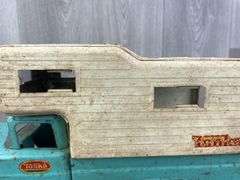 Tonka Truck Camper, Tonka Toys, Missing Rear Door, Windows