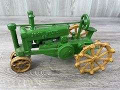 John Deere OP Cast Iron Tractors, 1/16