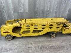 Tonka Truck & 2 Car Carriers, Missing Parts