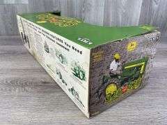 John Deere 320 & 420 WF Tractor Set, 1/16, Ertl Britains, 50th Anniversary Collector Set, Box Has Water Damage