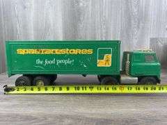 International Quality Farm & Fleet & Spartan Stores Trucks & Trailers, Ertl