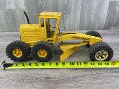 Nylint Road Grader, Front Tires Are Tonka