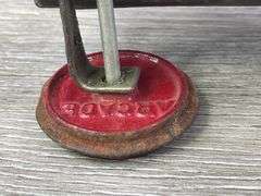 IH McCormick Deering 10-20 W/Driver, 1/20, Arcade, Front Axle Has Been Repaired