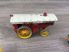 Truck, Cars, Thresher, Dozers, Excavators & Disc, 1/64, Ertl, Tootsie Toys, Lesney, Some Missing & Broken Parts