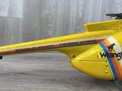 Pepsi-Cola Airplane & Wrangler Wranch Helicopter-Ertl, Missing Blades