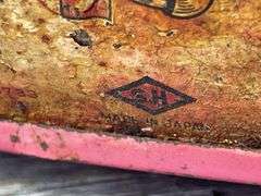 Tin Litho Friendship 7 Friction Space Capsule, SH, Made In Japan, Missing Side Glass