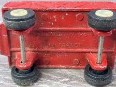 John Deere, Case International, Cockshutt Tractors & Implements-Ertl, Tootsie Toys, Scale Models; Mostly 1/64, Some Missing & Broken Parts