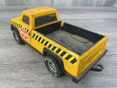 Caterpillar 785 Dump Truck, Tonka 24 Hr Service Truck, Buddy L B&L Construction Company Truck