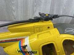 Pepsi-Cola Airplane & Wrangler Wranch Helicopter-Ertl, Missing Blades