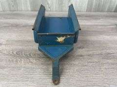 Marx Tin Litho Wagon, 2 Rakes, 3 Bottom Plow & Sickle Mower