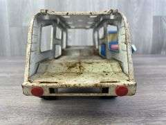 Tonka Truck & Car Hauler, Tonka Truck & Ertl Trailer-Has Been Repainted