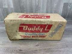 Buddy L Hydraulic Dump Truck W/Shovel, Original Box, No. 5432