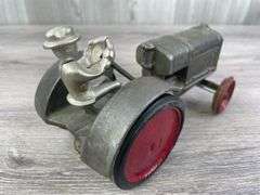 IH McCormick Deering 10-20 W/Driver, 1/20, Arcade, Front Axle Has Been Repaired