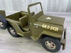 Tonka No. 384 Jeep & Box Trailer, Original Box