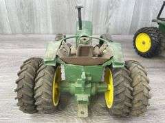 2 John Deere 4850 MFD Duals-1/16, Ertl, Missing Parts, John Deere Parts Tractor