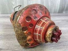 Tin Litho Friendship 7 Friction Space Capsule, SH, Made In Japan, Missing Side Glass