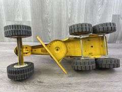 Nylint Road Grader, Front Tires Are Tonka