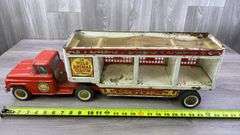 The Wild Animal Circus On Wheels Merry-Go Round Truck & Trailer, Buddy L, Missing Gates
