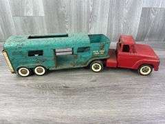 Structo Truck & Vista Dome Horse Van