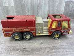 2 Nylint Fire Dept. Rescue Pumpers, Nylint, Missing Parts