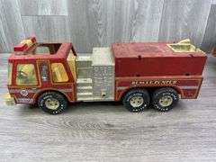 2 Nylint Fire Dept. Rescue Pumpers, Nylint, Missing Parts