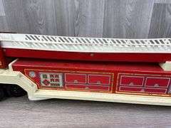 Tonka Hook & Ladder Truck, Ladder Is Cracked & Bent