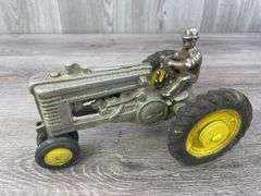 2 John Deere A Tractors, 1/16, Have Been Modified