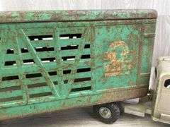 Structo Farms Truck & Trailer, Structo Toys, Missing Rear Gate