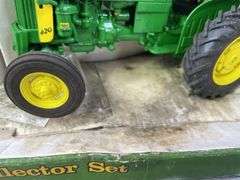 John Deere 320 & 420 WF Tractor Set, 1/16, Ertl Britains, 50th Anniversary Collector Set, Box Has Water Damage