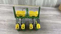 John Deere 4 Row Planter & International Gravity Wagon-1/16, Ertl; Cargo Trailer-Made In Japan, Stomper