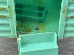 Buddy L Truck Camper, Original Box, No. 5433, Missing Side Mirror, Camper Steps Are Broken