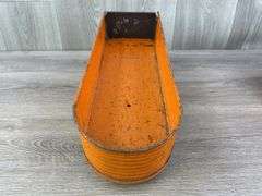 2 ScotchOLass Hydraulic Dump Trailers, Structo, 1 Missing Parts