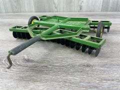 2 John Deere Discs, 1/16, Ertl, 1 Has Been Customized