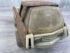 Caterpillar 785 Dump Truck, Tonka 24 Hr Service Truck, Buddy L B&L Construction Company Truck