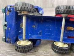 2 Buddy L Ladder Fire Trucks, Hose Truck