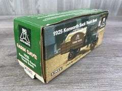 1925 Kenworth Big Farm Days Sack Truck Bank-Limited Edition, 1926 Mack Bulldogs John Deere Implement Company Truck, Ertl