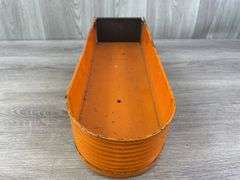 2 ScotchOLass Hydraulic Dump Trailers, Structo, 1 Missing Parts