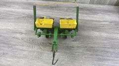 John Deere 4 Row Planter & International Gravity Wagon-1/16, Ertl; Cargo Trailer-Made In Japan, Stomper