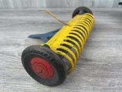 Marx Tin Litho Wagon, 2 Rakes, 3 Bottom Plow & Sickle Mower