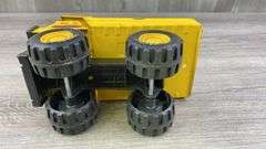 Tiger Wrecker & Dump Trucks, Buddy L Exxon Wrecker & Remco Dump Truck