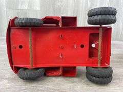 Structo Truck & Ertl Car Hauler-Missing Ramp