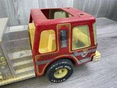 2 Nylint Fire Dept. Rescue Pumpers, Nylint, Missing Parts